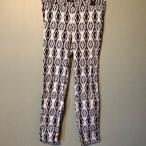 H &M printed pants size 10